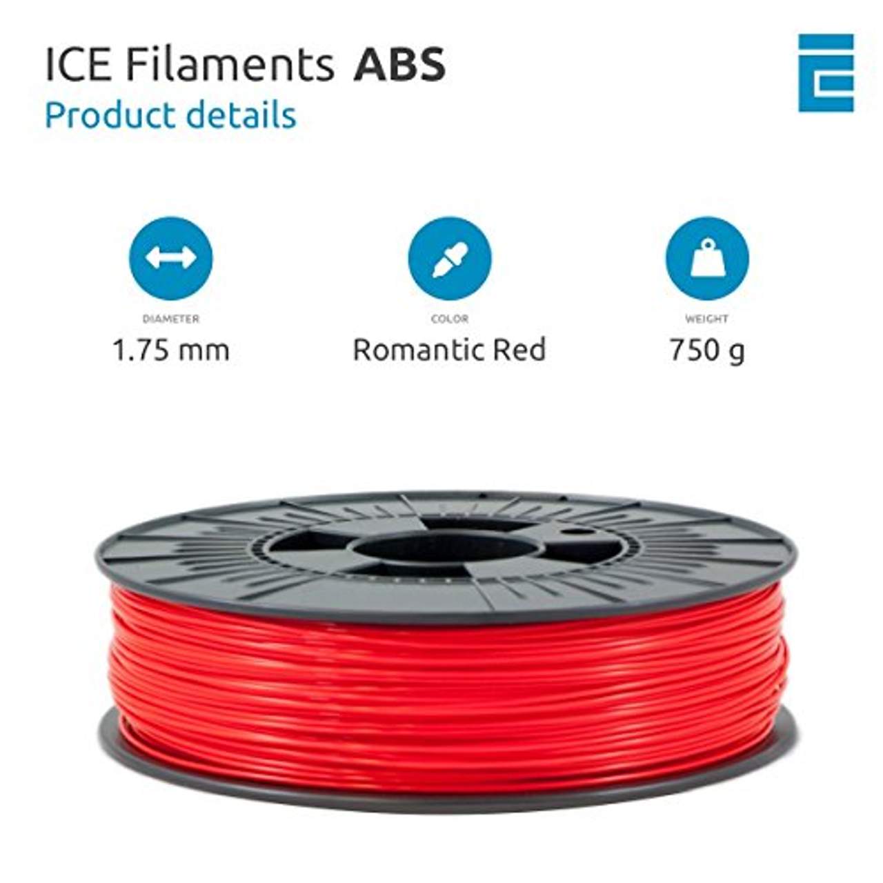 ICE FILAMENTS ABS Filament 3D Drucker Filament