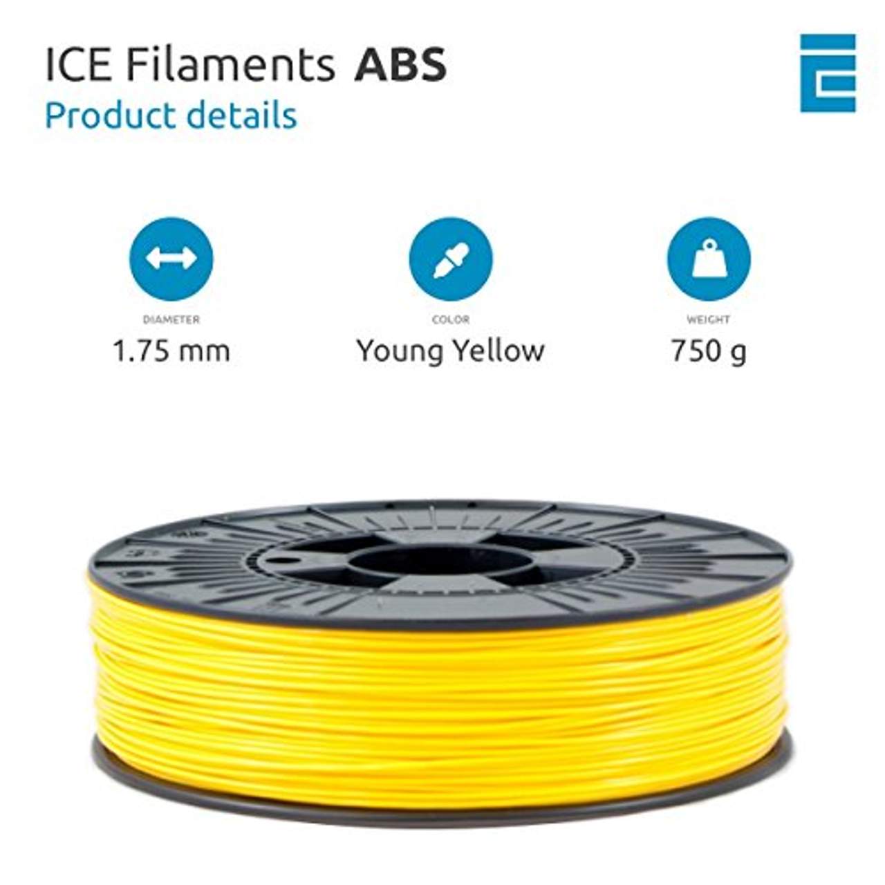 ICE FILAMENTS ABS Filament 3D Drucker Filament
