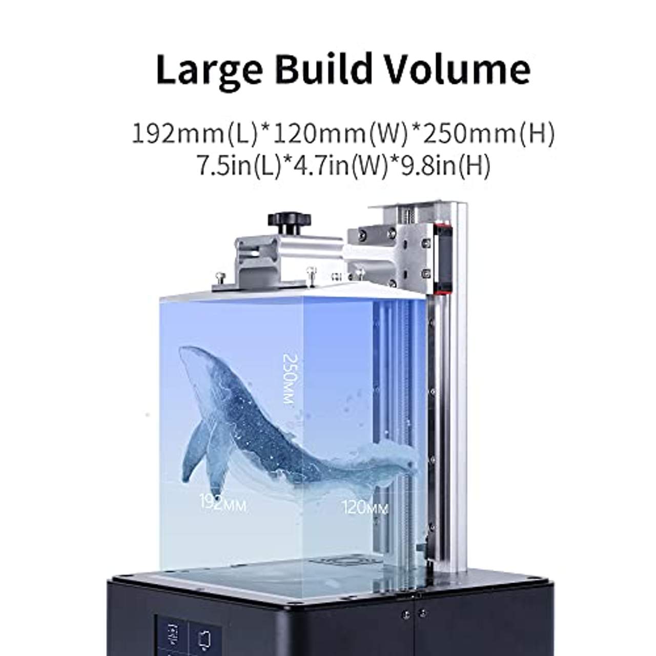 NOVA3D Whale2 Msla 3D Drucker Groß