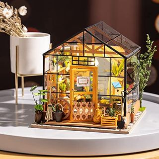 ROBOTIME Puppenhaus DIY Haus Holz