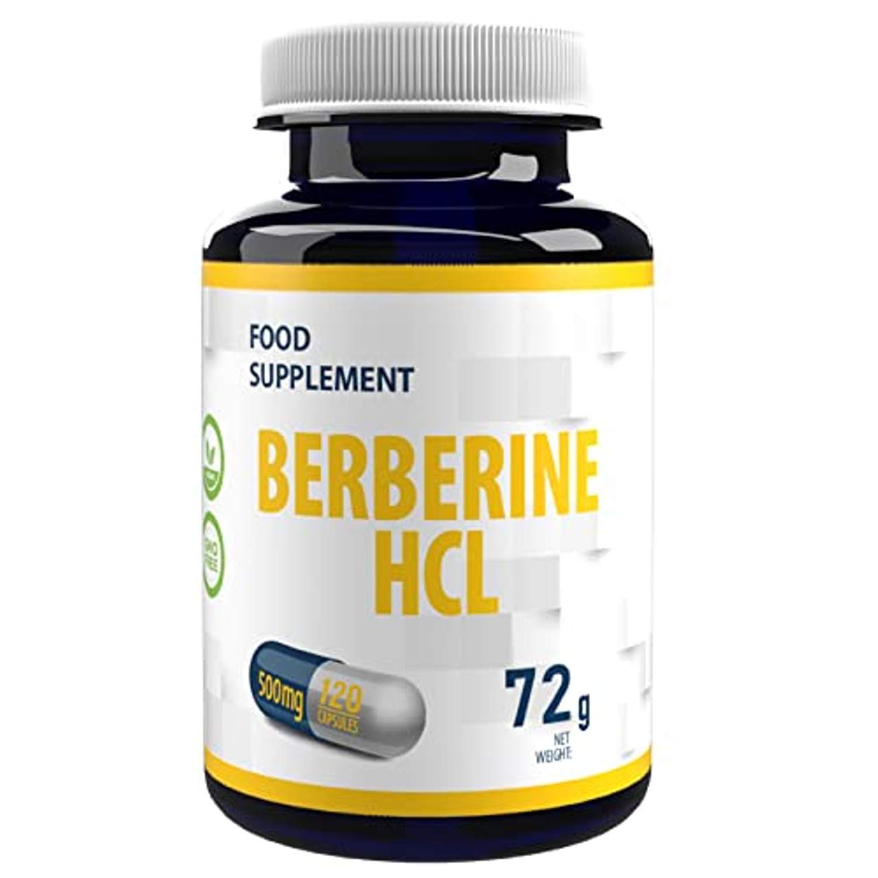 Berberin HCL 500mg 120 Vegan Kapseln