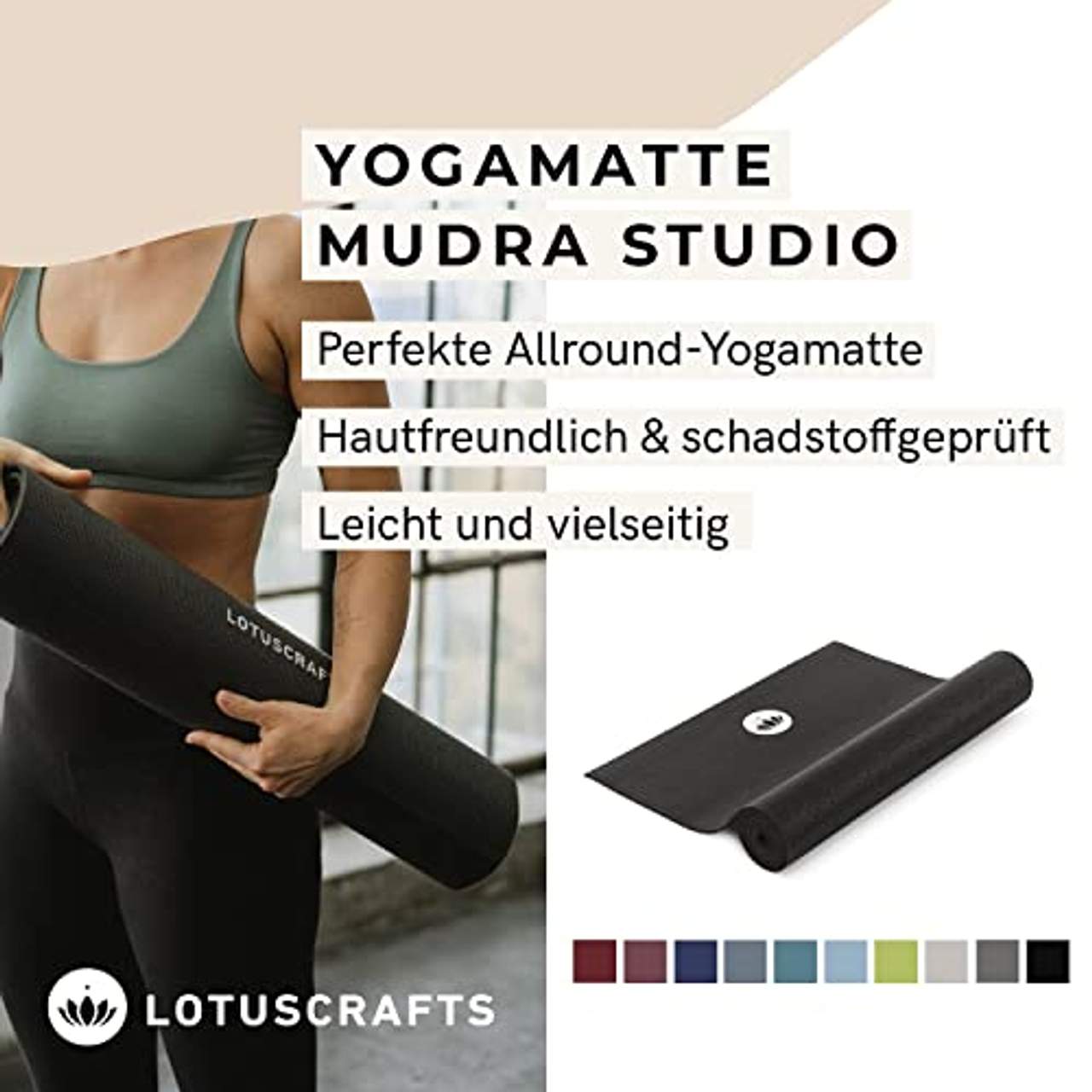 Lotuscrafts Yogamatte Mudra Studio