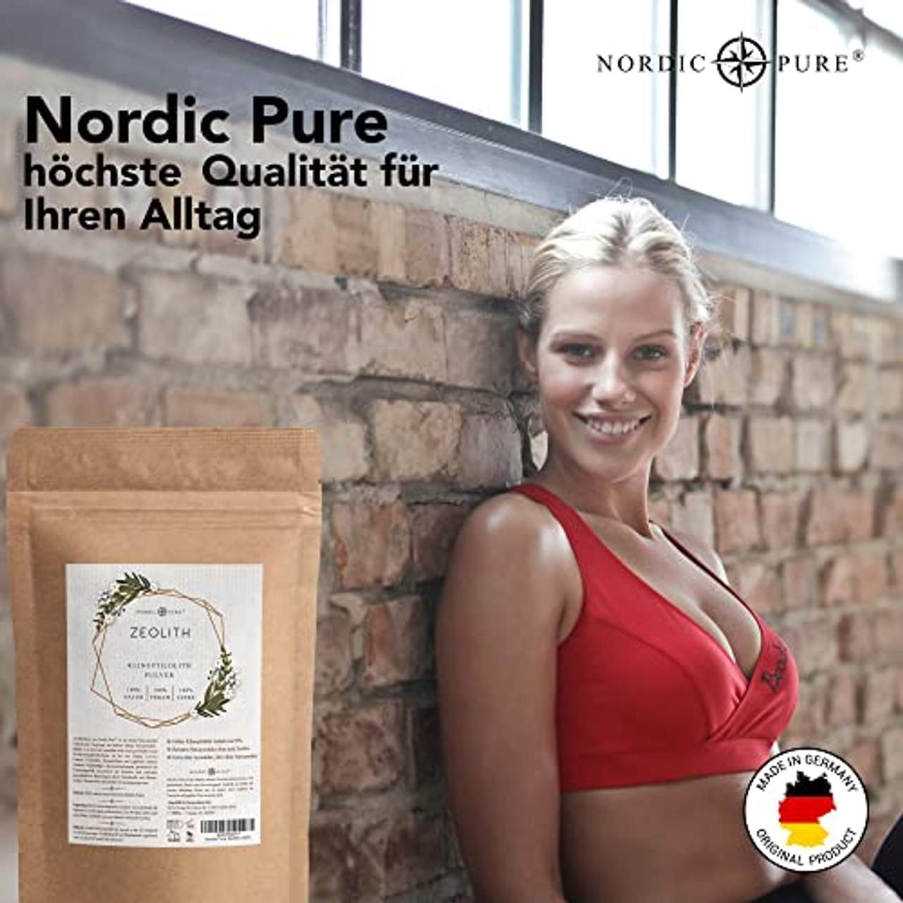 Zeolith Pulver von "Nordic Pure"