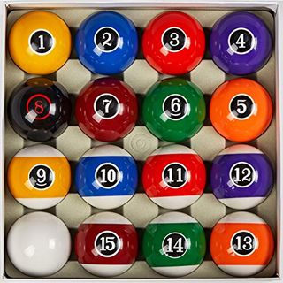 Pool-Ball-Satz Favorite 57,2 Billardbälle Billardkugeln Billard NEU 