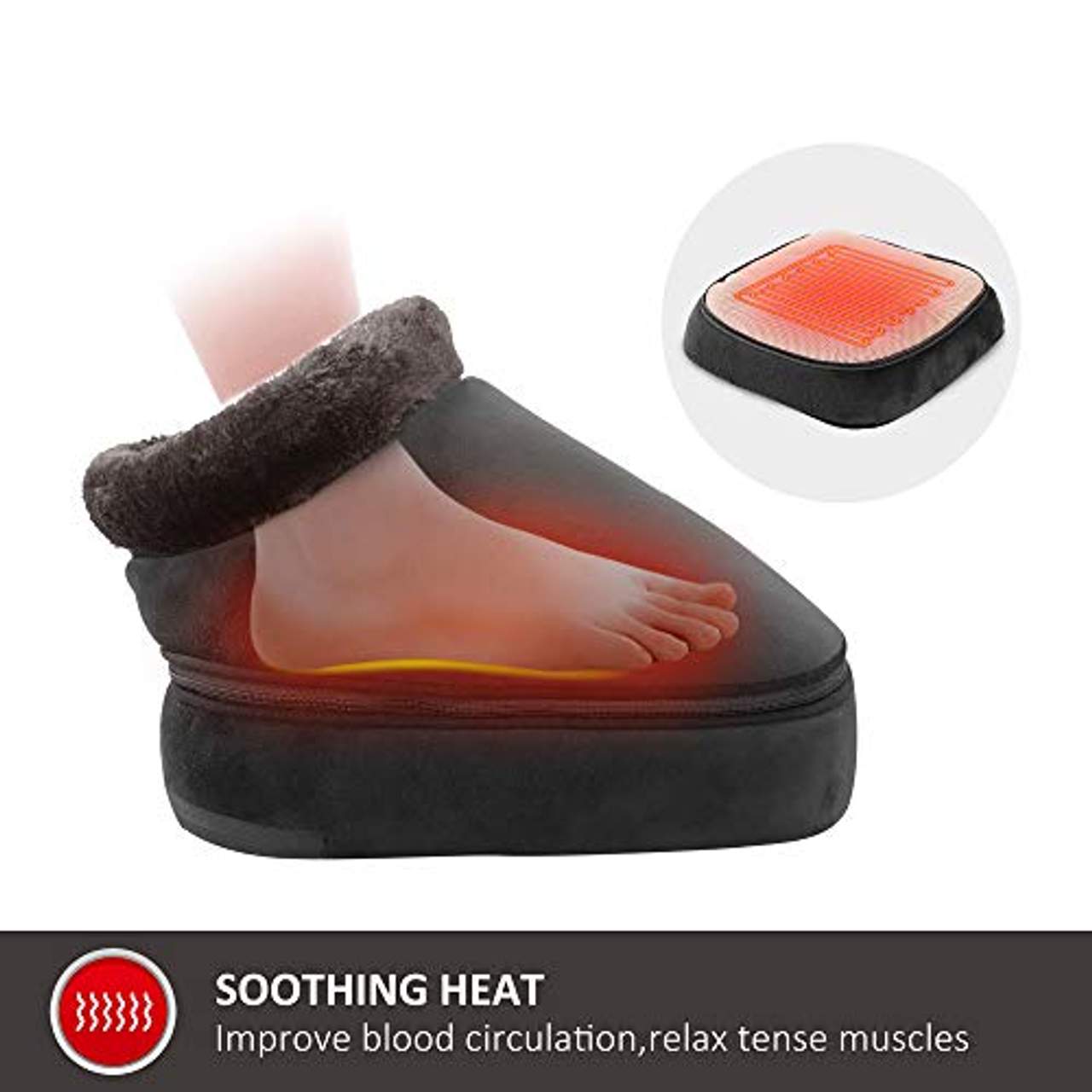 Snailax vibration Fußmassagegerät elektrisch