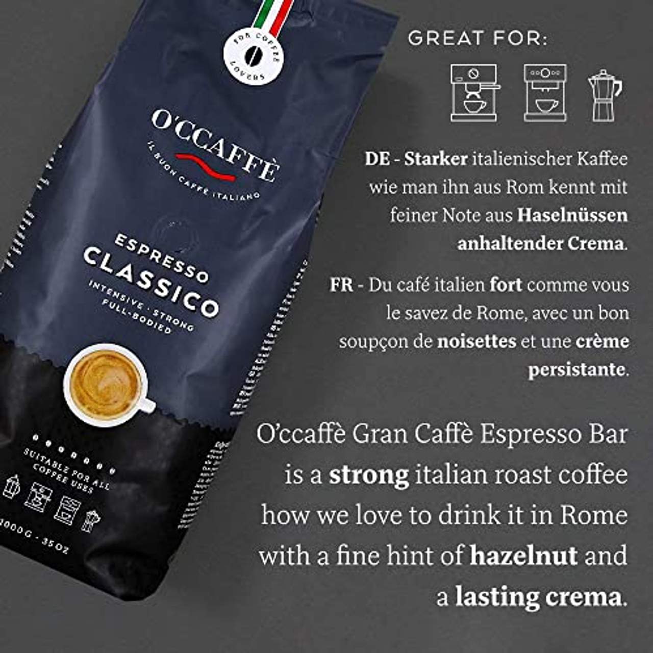 O’ccaffè Espresso Bar starker