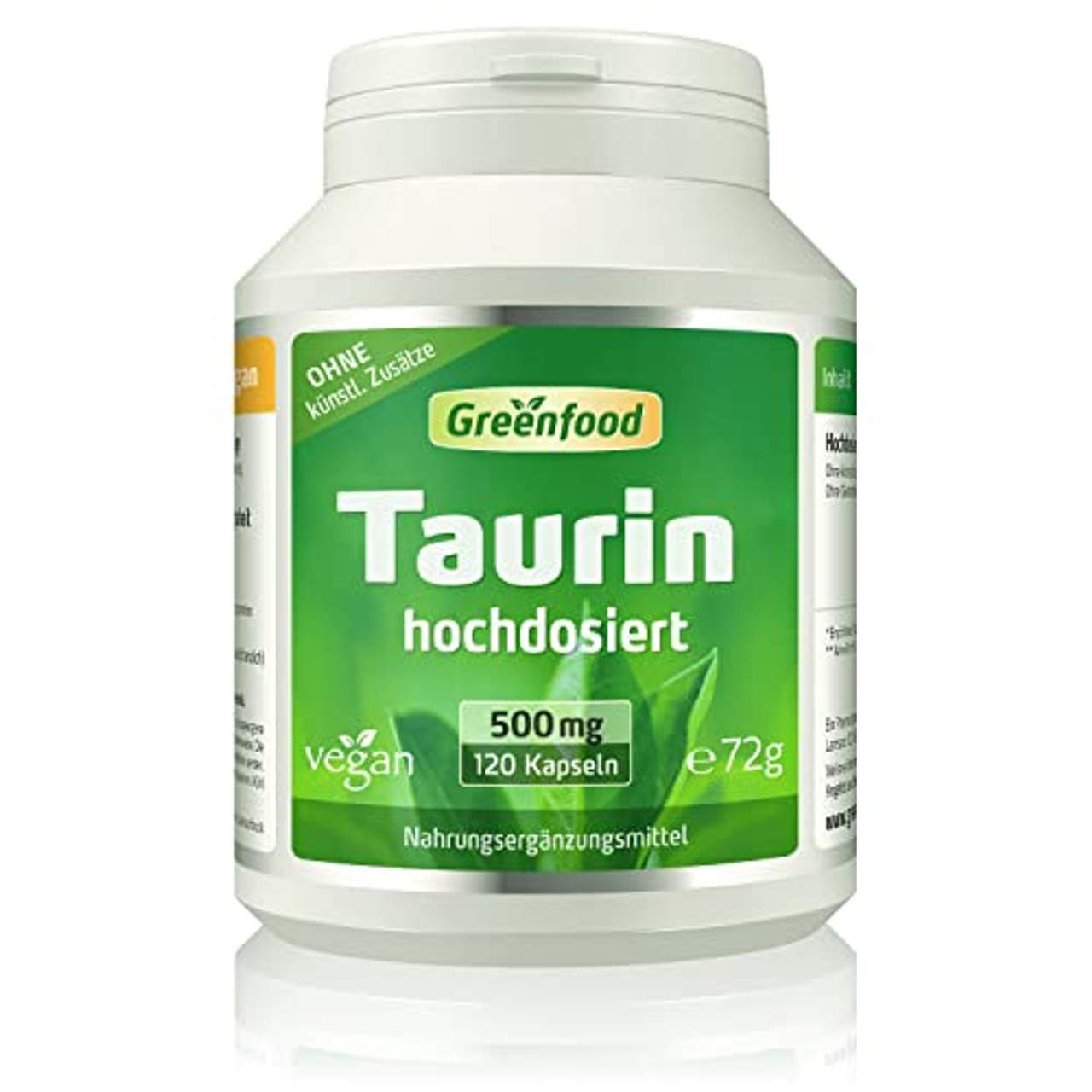 Greenfood Taurin 500 mg