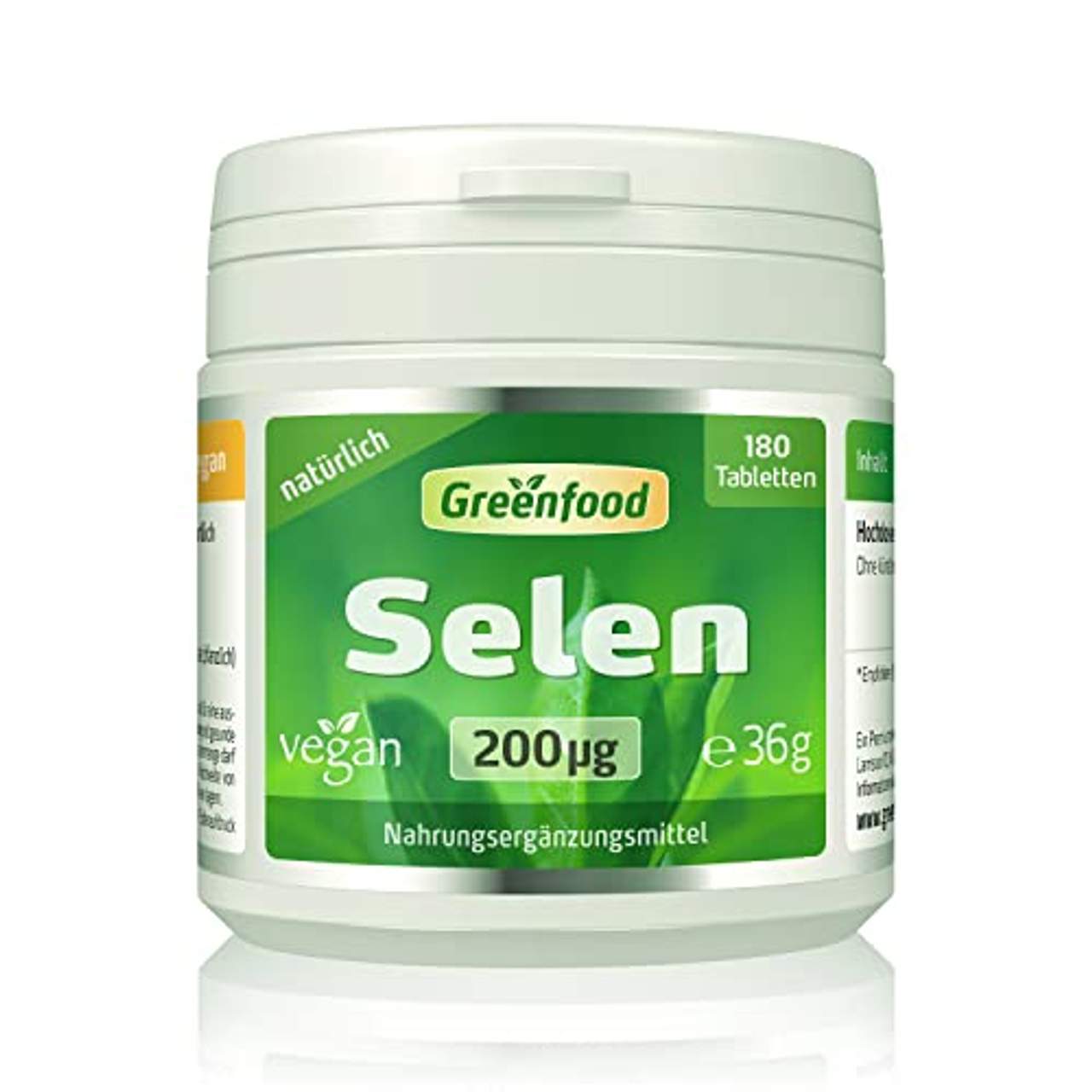 Greenfood Selen 200 µg
