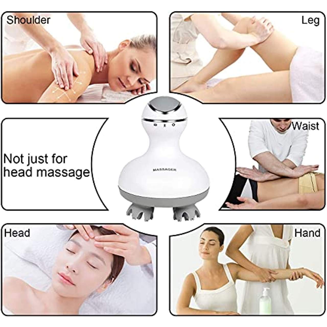 Kopfmassagegerät Elektrisch Kopfhaut Massagegerät