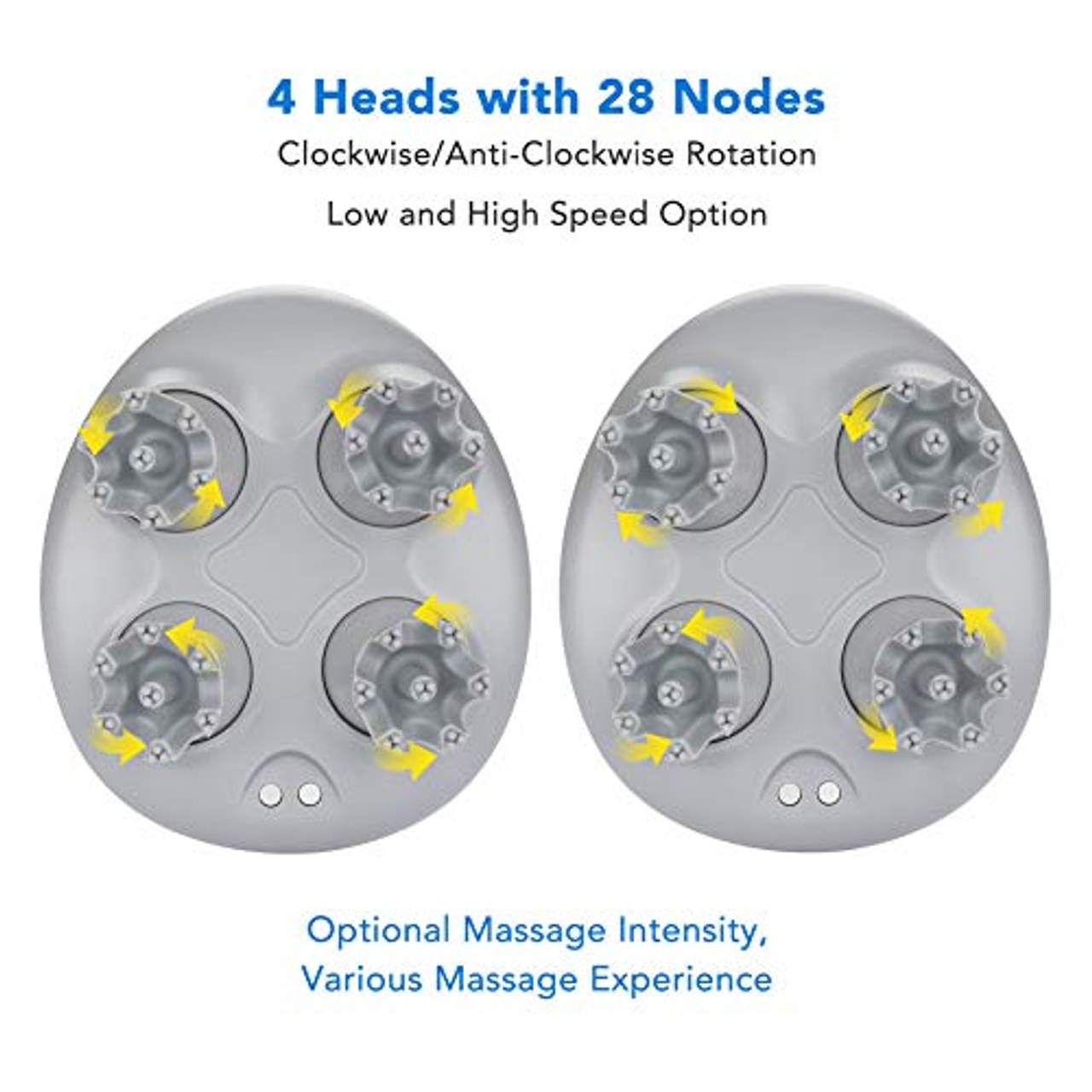 ZHENREN Elektrisches Kopfmassagegerät Kopfhaut-Massagegerät