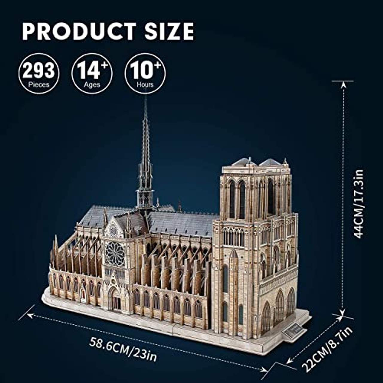 CubicFun 3D Puzzle  Notre Dame