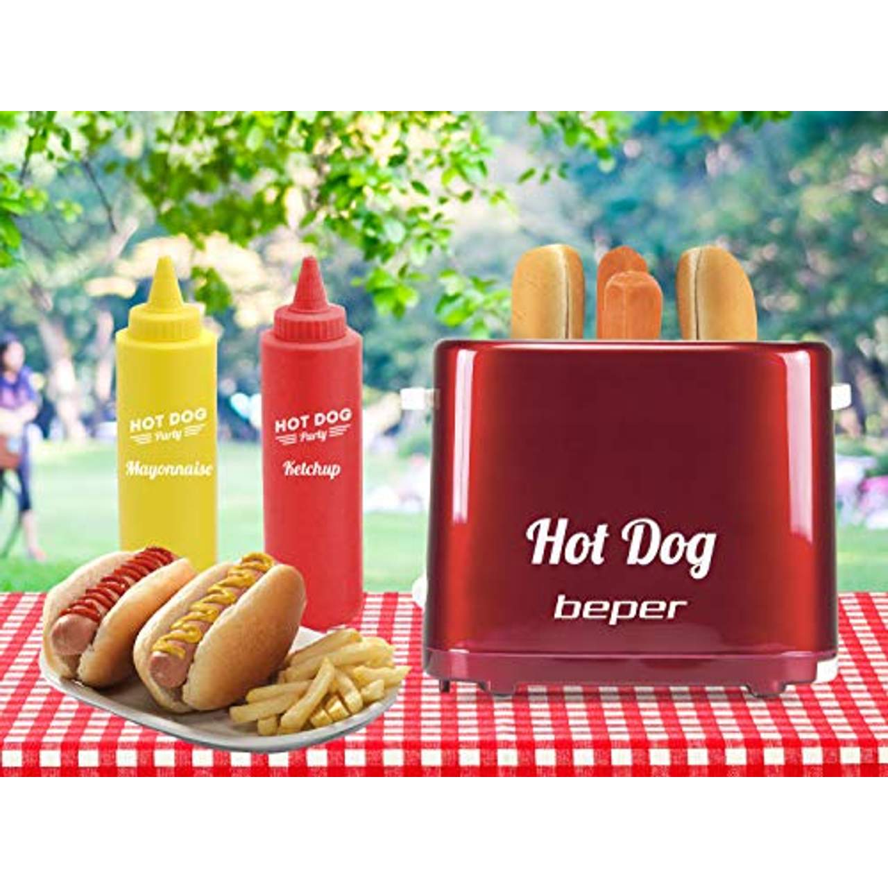 BEPER Maschine Hot Dog 750 W