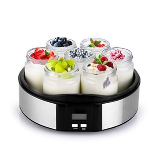 N\A Joghurtbereiter 7 x 200 ml Joghurt-Maker Automatische Abschaltung
