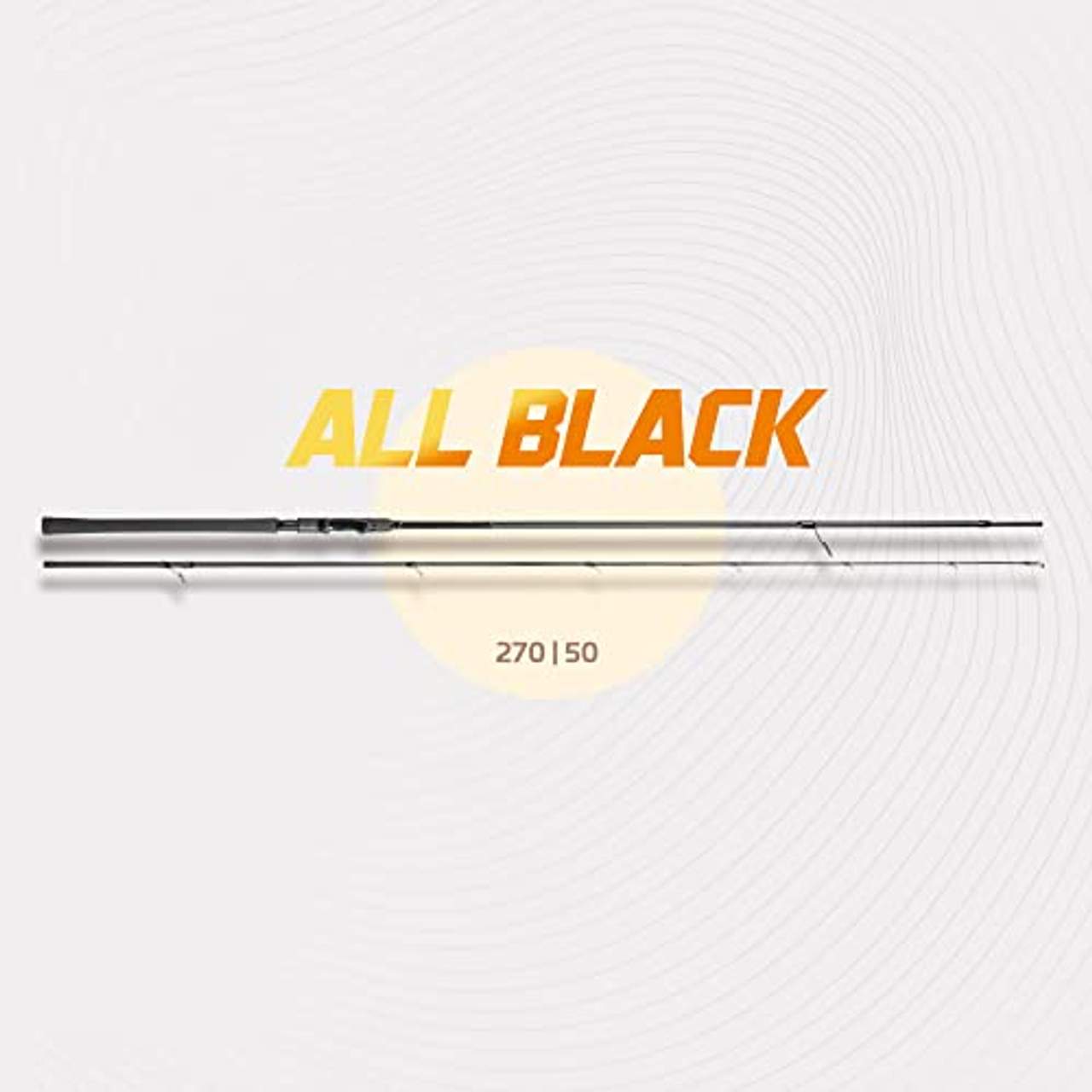 Zeck All Black Spinnrute 2,70m 50g