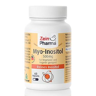 ZeinPharma MyoInositol 500 mg 60 Kapseln Monatspackung Glutenfrei vegan