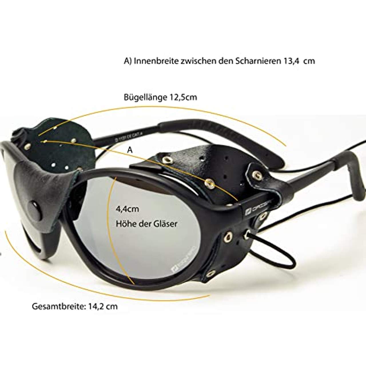 Daisan Everest Gletscherbrille Bergsteigerbrille Schutzfaktor 4