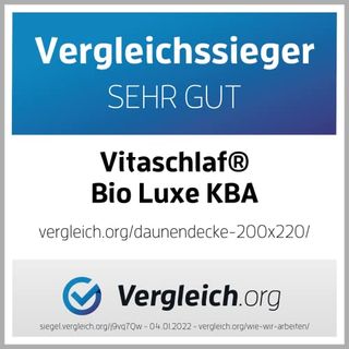 VitaSchlaf BIO Luxe KBA