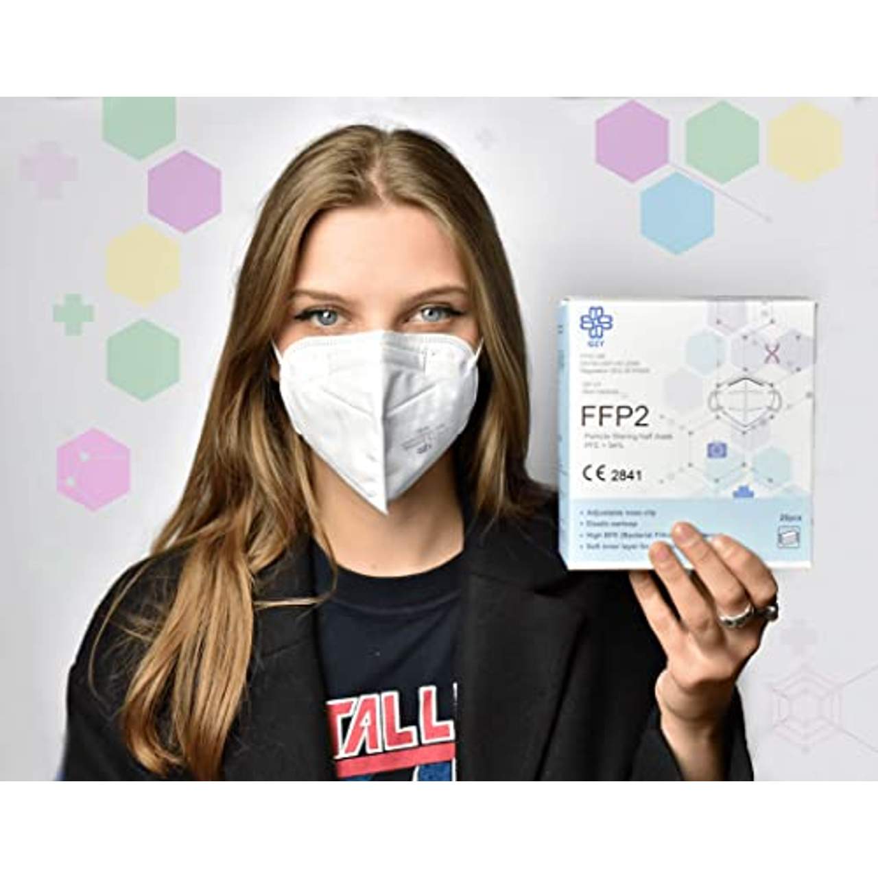 QZY FFP2-Atemschutzmaske Schachtel à 20 Stück