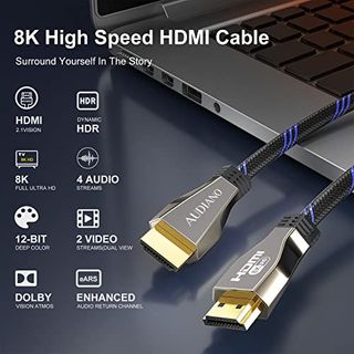AUDIANO 8K HDMI-Kabel AUDIANO 8K Hdmi 2.1 Kabel