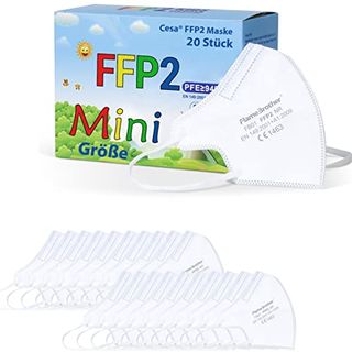 CESA kleine FFP2 Maske mini Atemschutzmaske  20 Stück