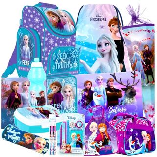 Disney Frozen Eiskönigin 19 Teile Set Schulranzen Ranzen Schultüte