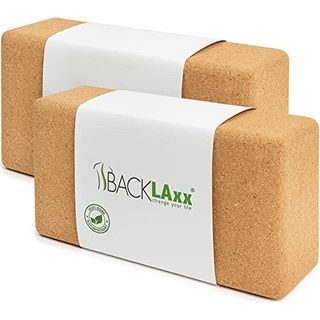BACKLAxx Yoga Block 2er Set aus Kork