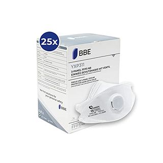 BBE Solutions 25 Stück Premium FFP3 Maske