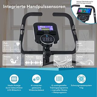 Skandika Ergometer Vinneren Design Hometrainer
