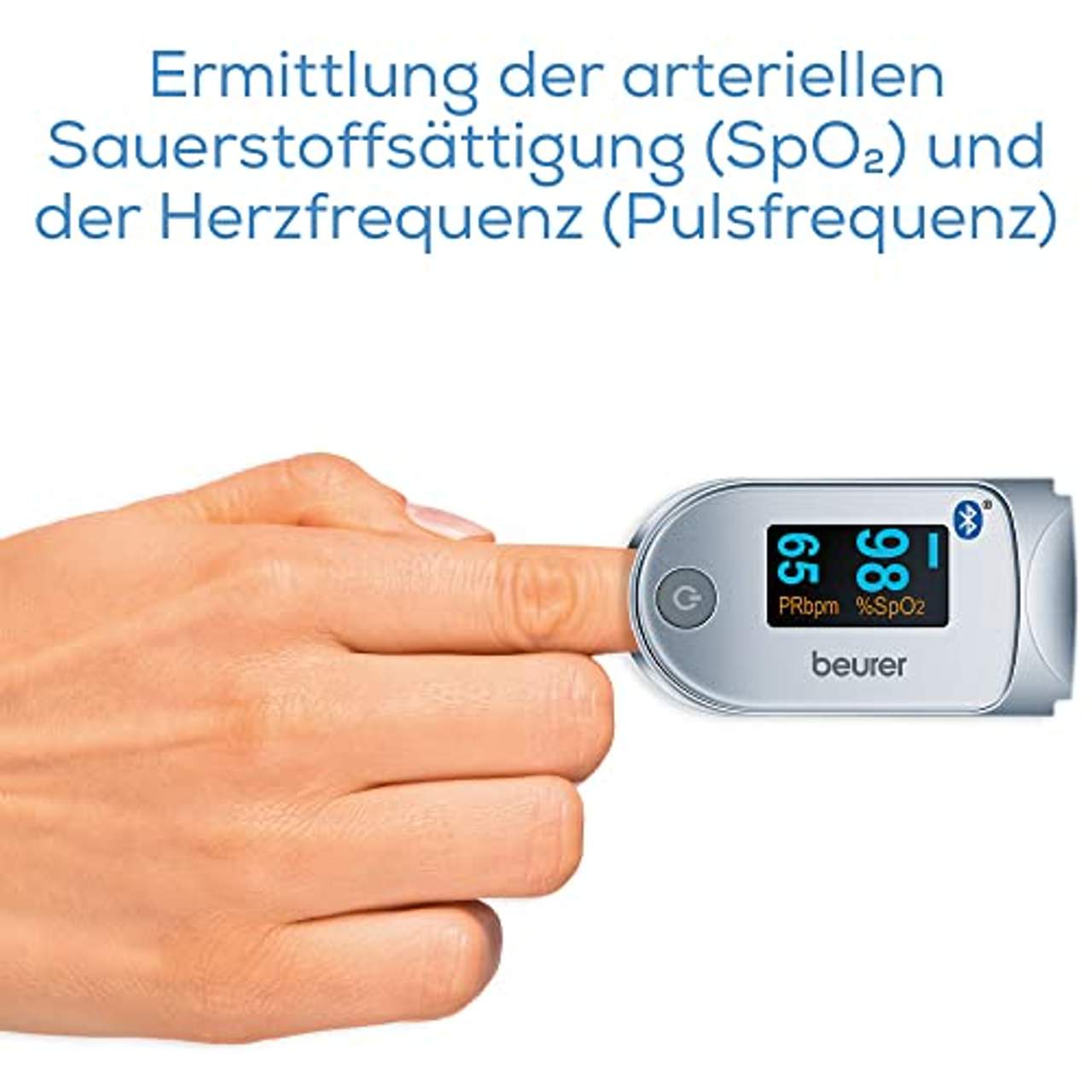 Beurer PO 60 Pulsoximeter mit Bluetooth