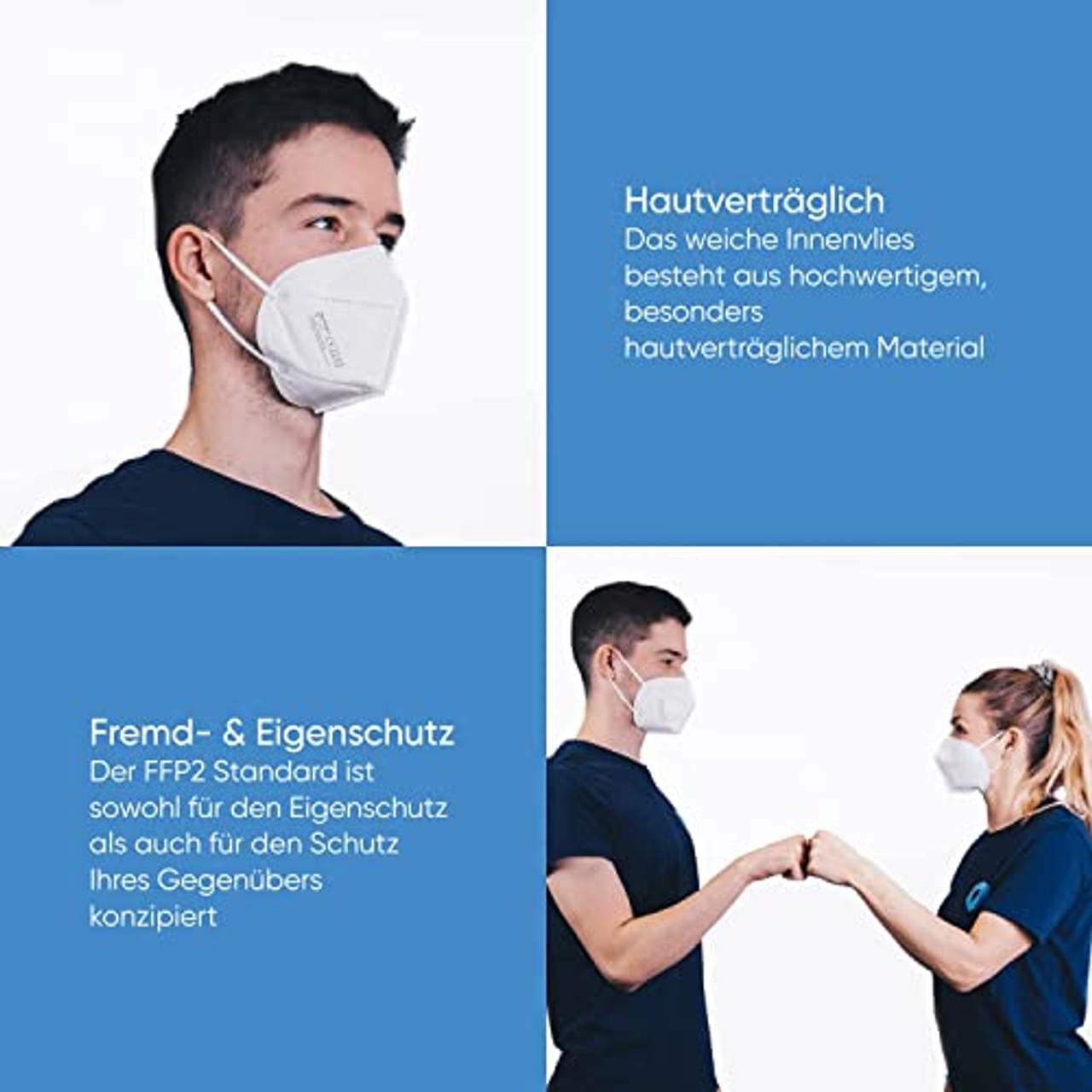 Protection Impuls 20 Stück FFP2 Maske Made in Germany