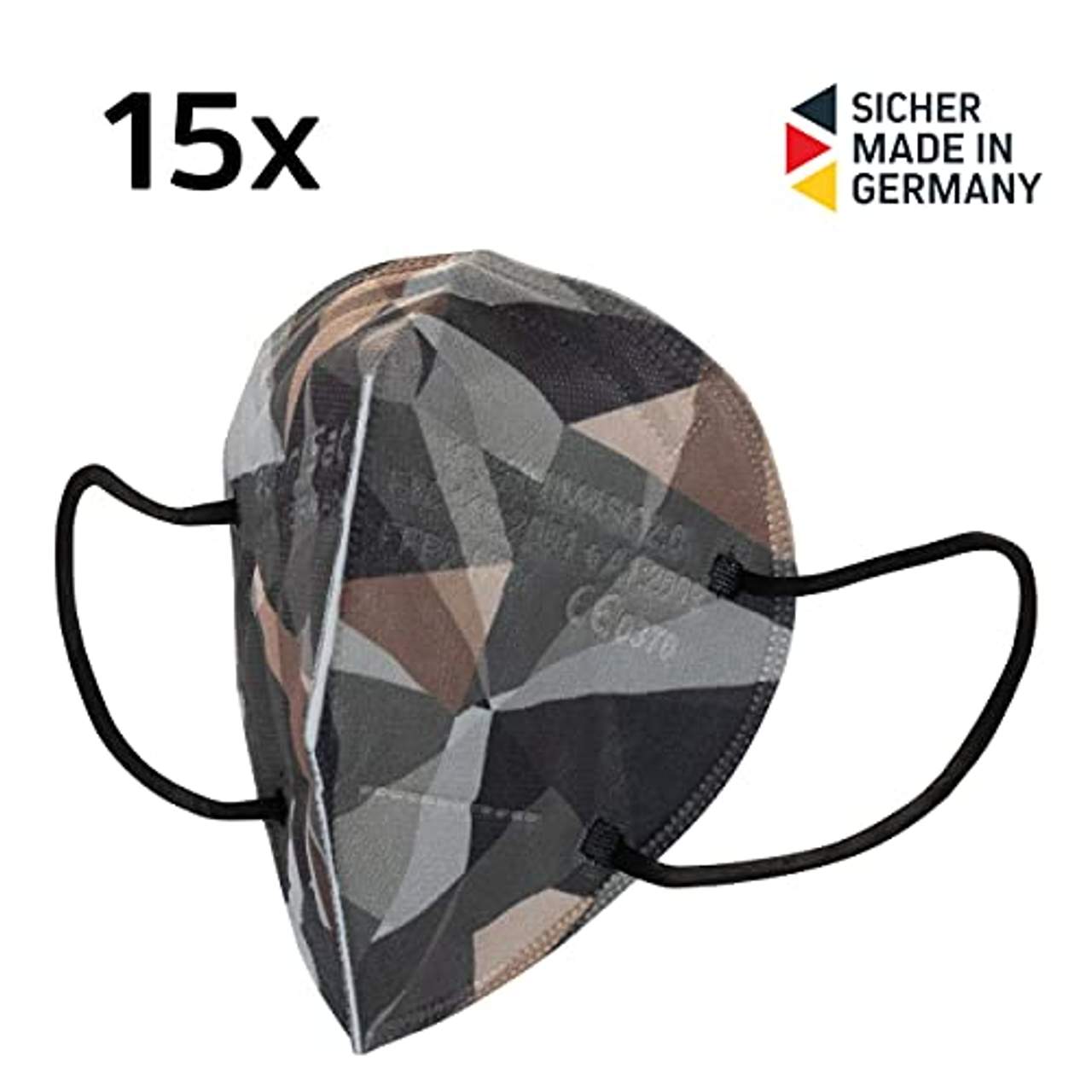 TechniSat Technimask 2.0 FFP2 Maske 15 Stück Made in Germany