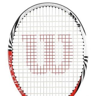 Wilson Six.One 95 18X20 unbesaitet 332g Tennisschläger Weiß-Rot NEU 