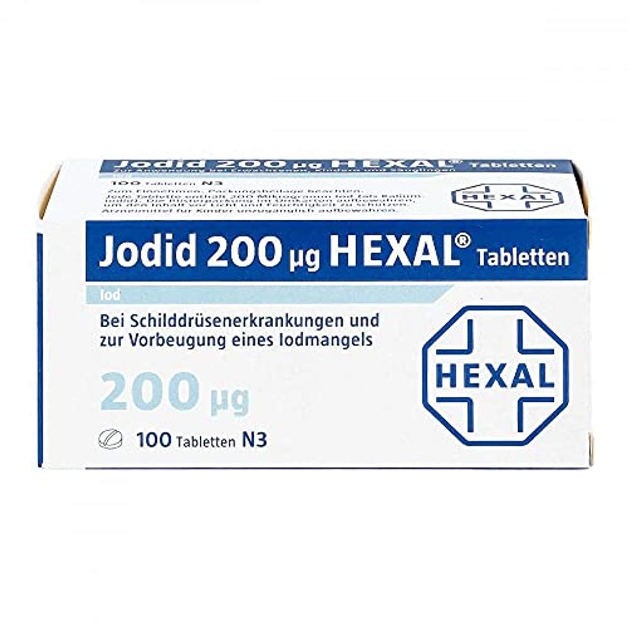 Jodid 200 Hexal Tabletten 100 St
