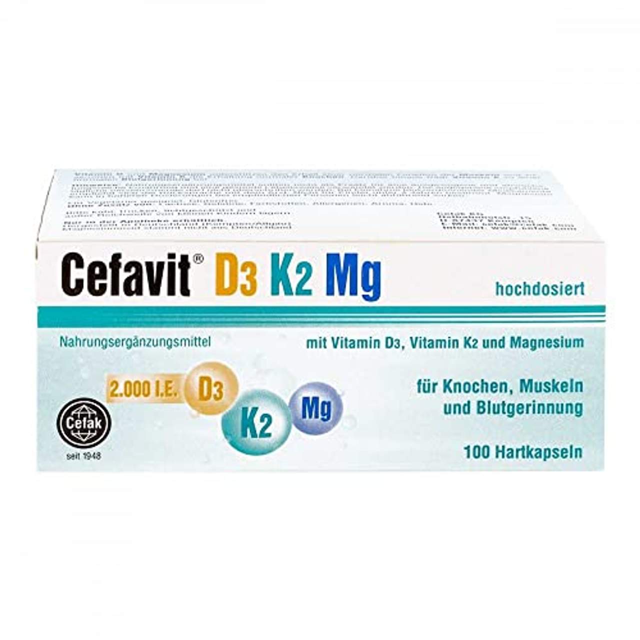 Cefavit D3 K2 Mg Hartkapseln