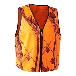 Deerhunter Protector Waistcoat Pull-Over Orange GH Camo