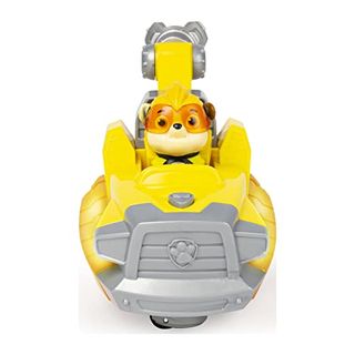 PAW PATROL 6056874 Charged Up Rubble’s Vehicle with Lights and Sounds Mighty
