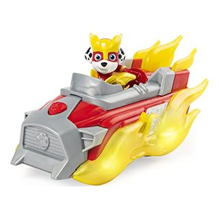 PAW PATROL 6056841 Mighty Pups Charged Up Marshall's Deluxe Fahrzeug