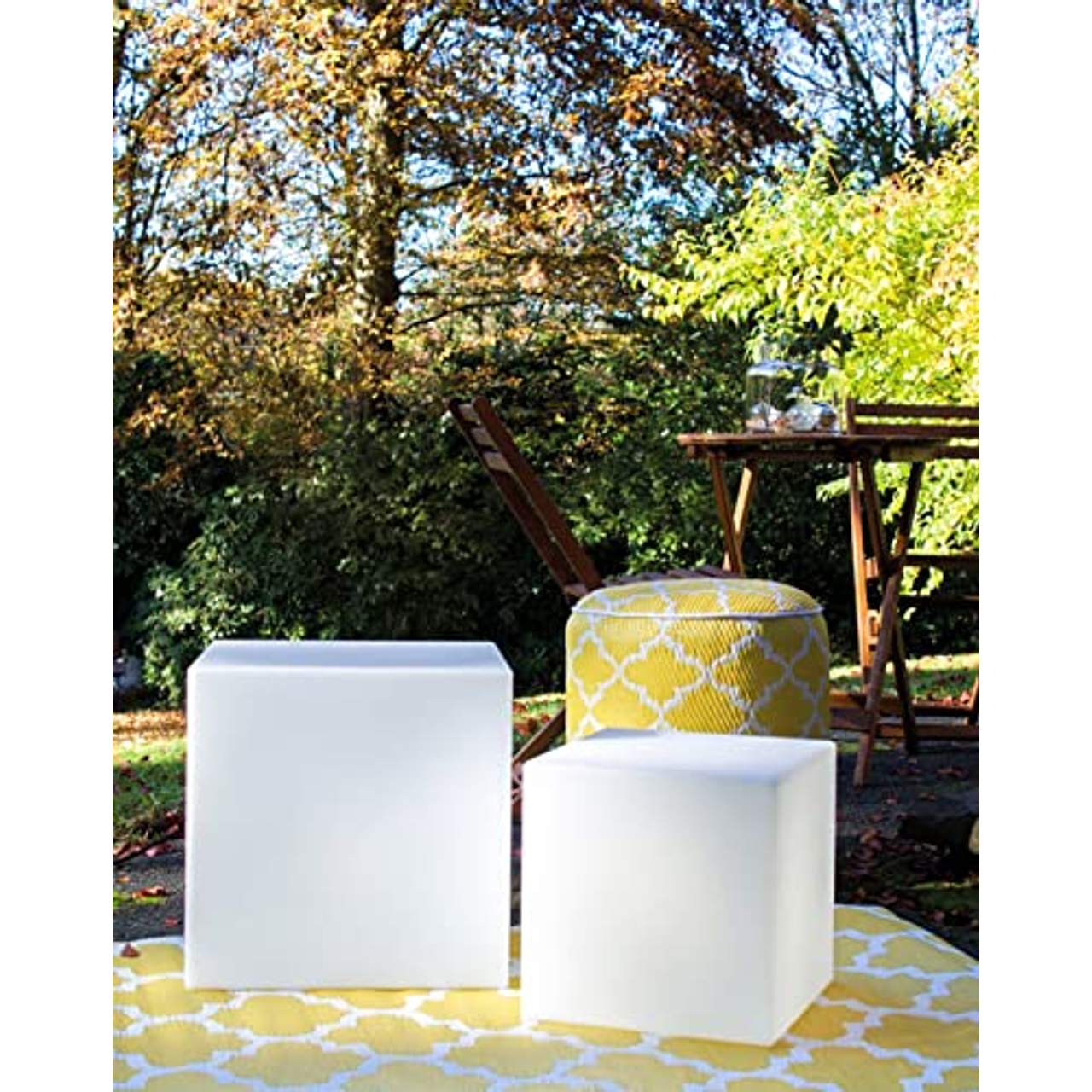 8 seasons design LED Solarwürfel Shining Cube
