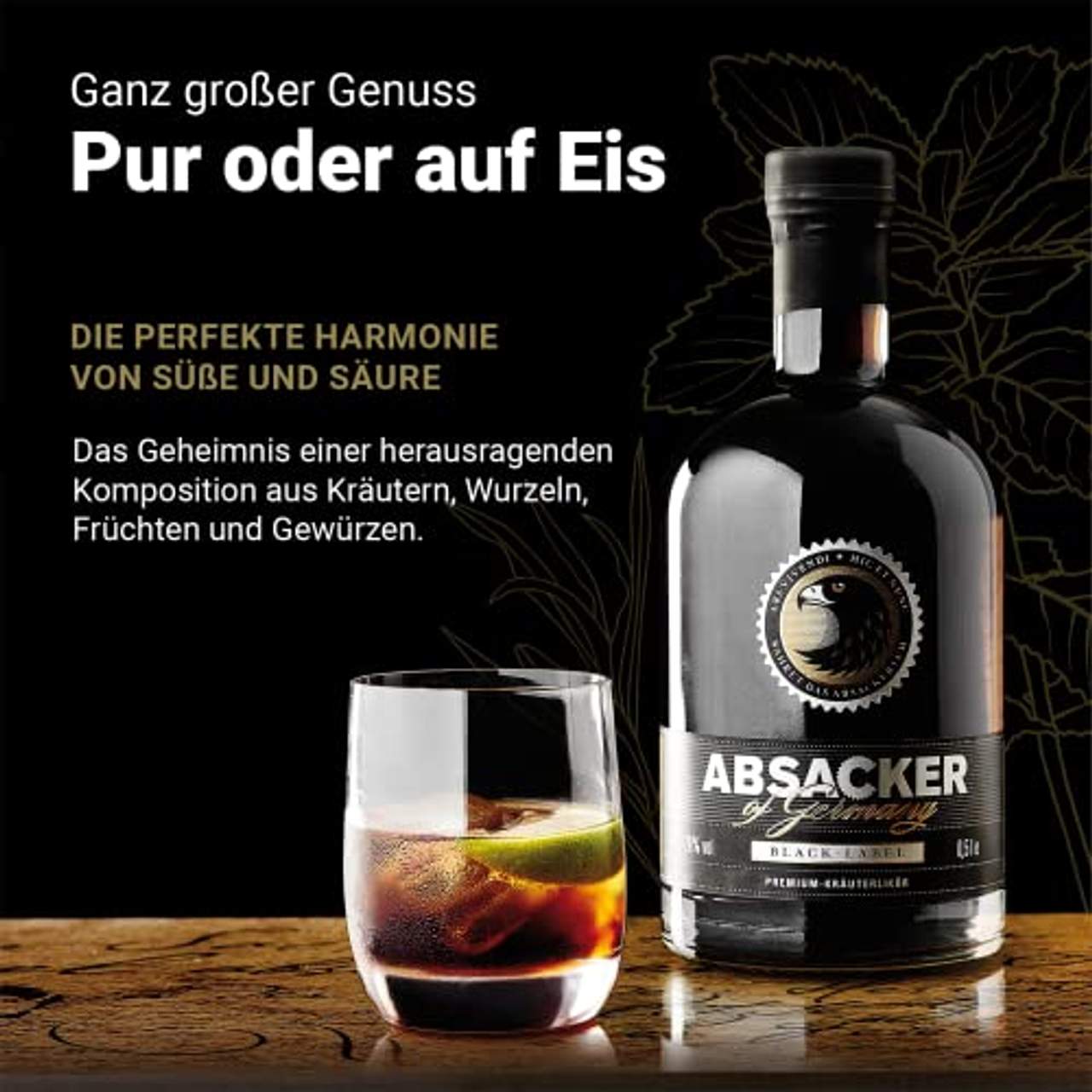 Absacker of Germany 0,5 Liter