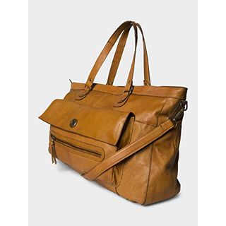 PIECES Totally Royal Leather Travel BAG Noos 17055349 Damen Umhängetaschen