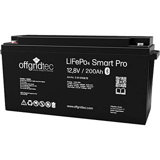 Offgridtec LiFePo4 Batterie 12/200 12,8V 200Ah 2560Wh BMS integriert