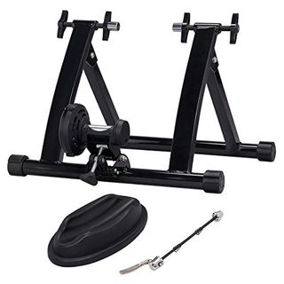 Yaheetech Rollentrainer Fahrradtrainer Indoor Stahl Fahrrad Übung