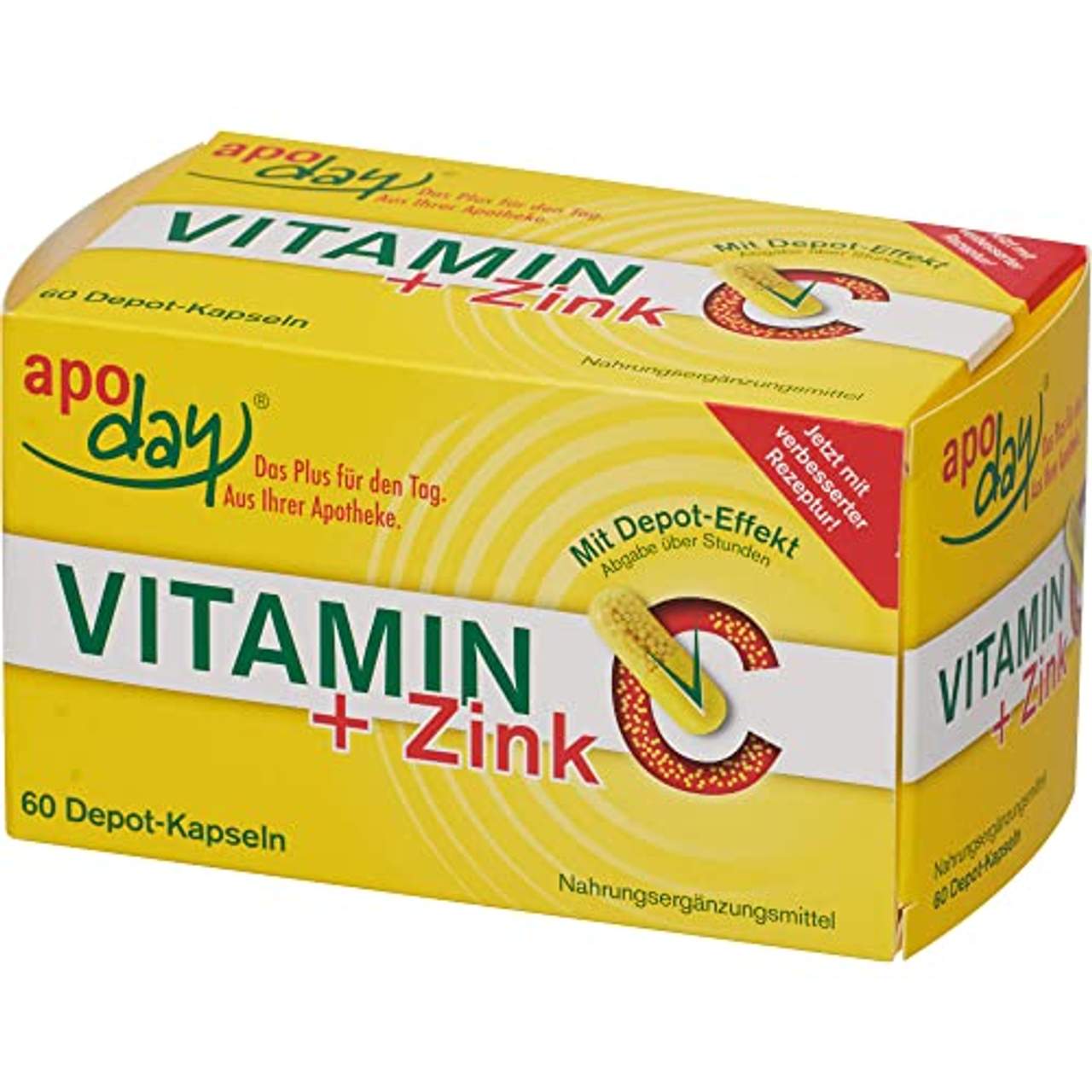 Vitamin C+Zink Depot Kapseln