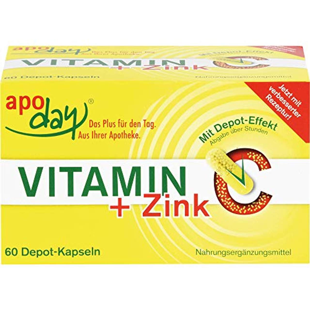Vitamin C+Zink Depot Kapseln