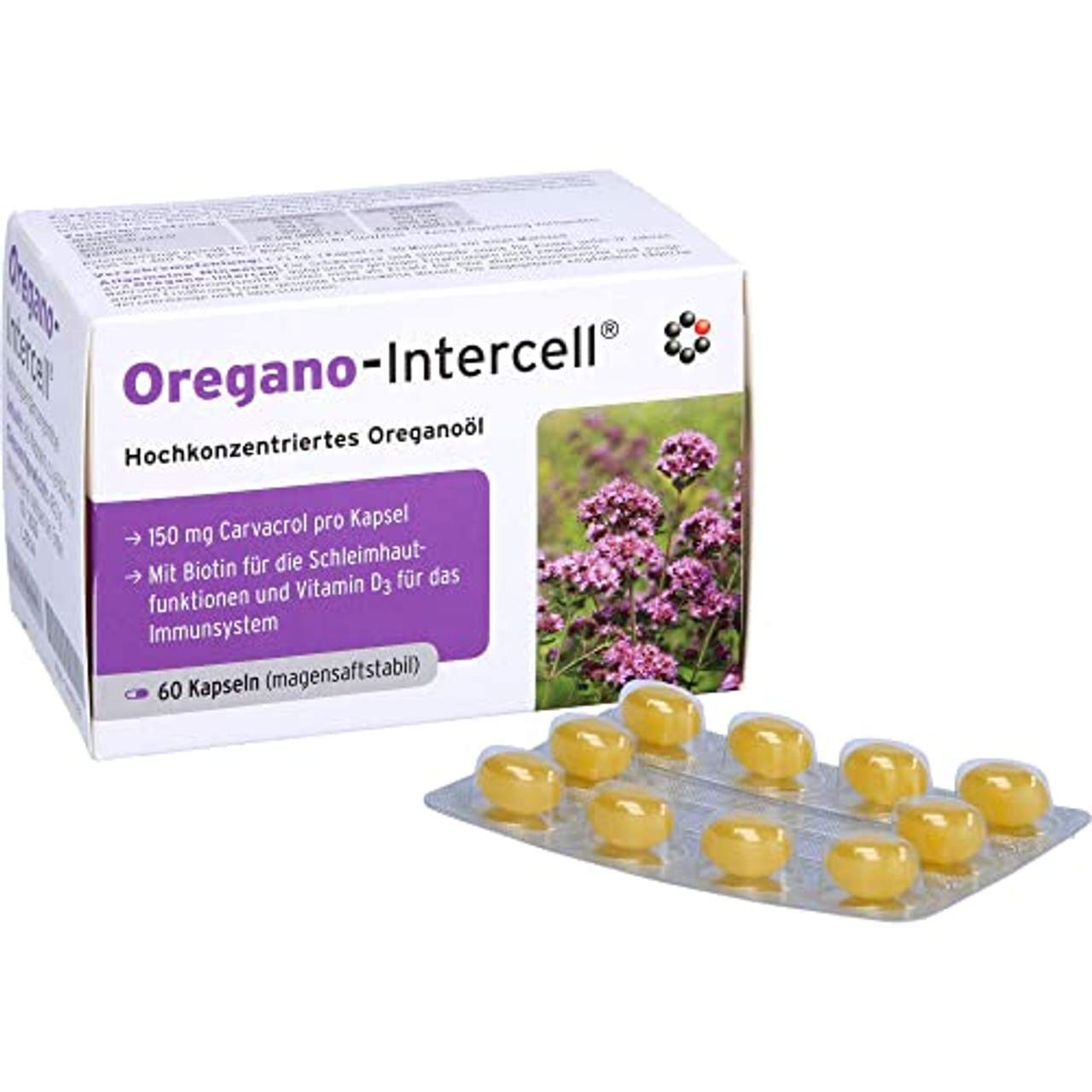 INTERCELL-Pharma GmbH OREGANO-INTERCELL magensaftresistente Weichkapseln