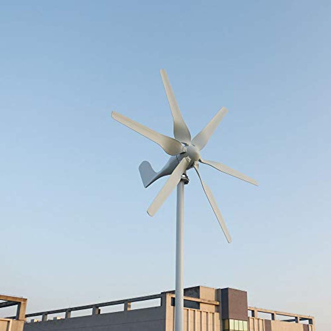 24V  800W Windgenerator Windkraftanlage Horizontaler Windturbine