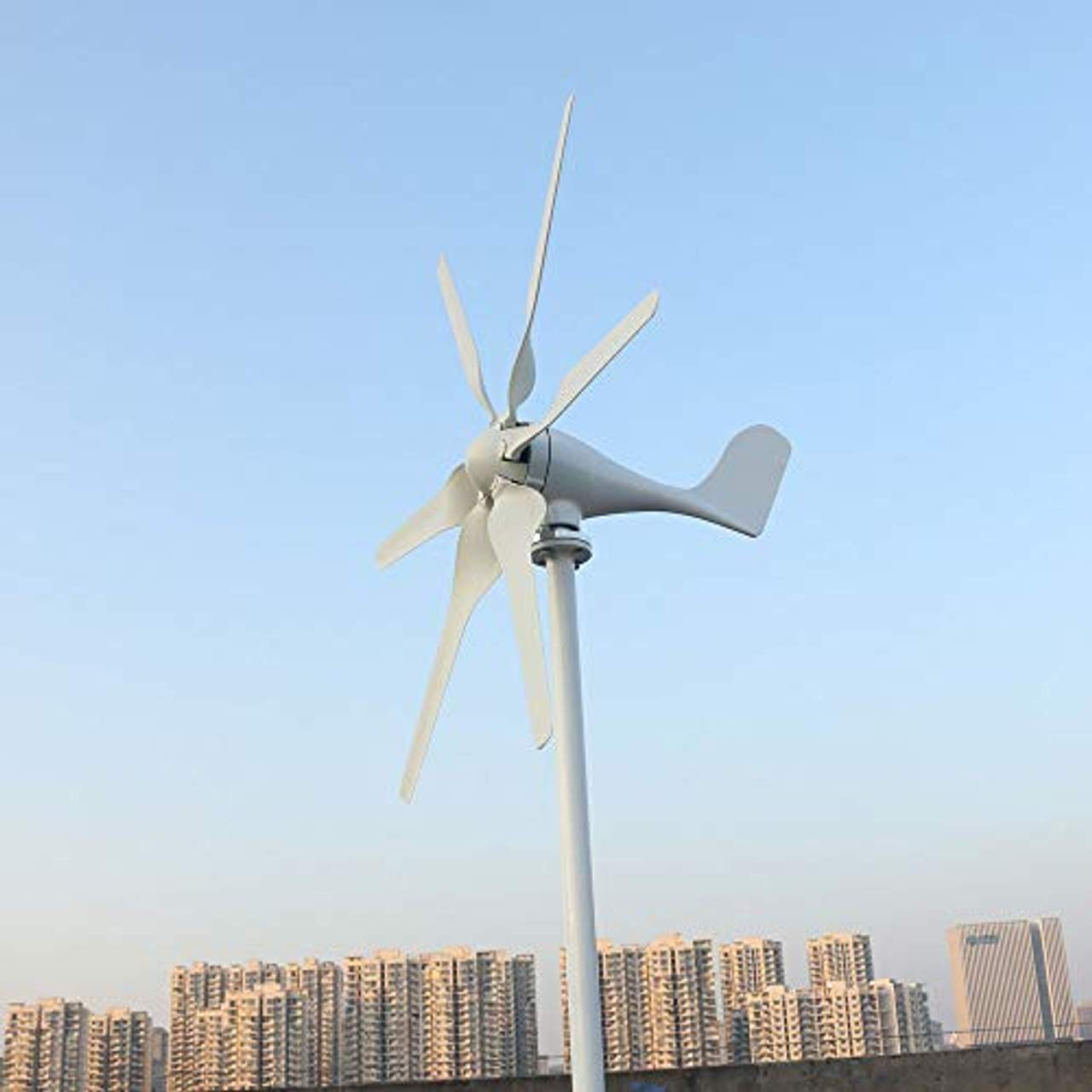 24V  800W Windgenerator Windkraftanlage Horizontaler Windturbine