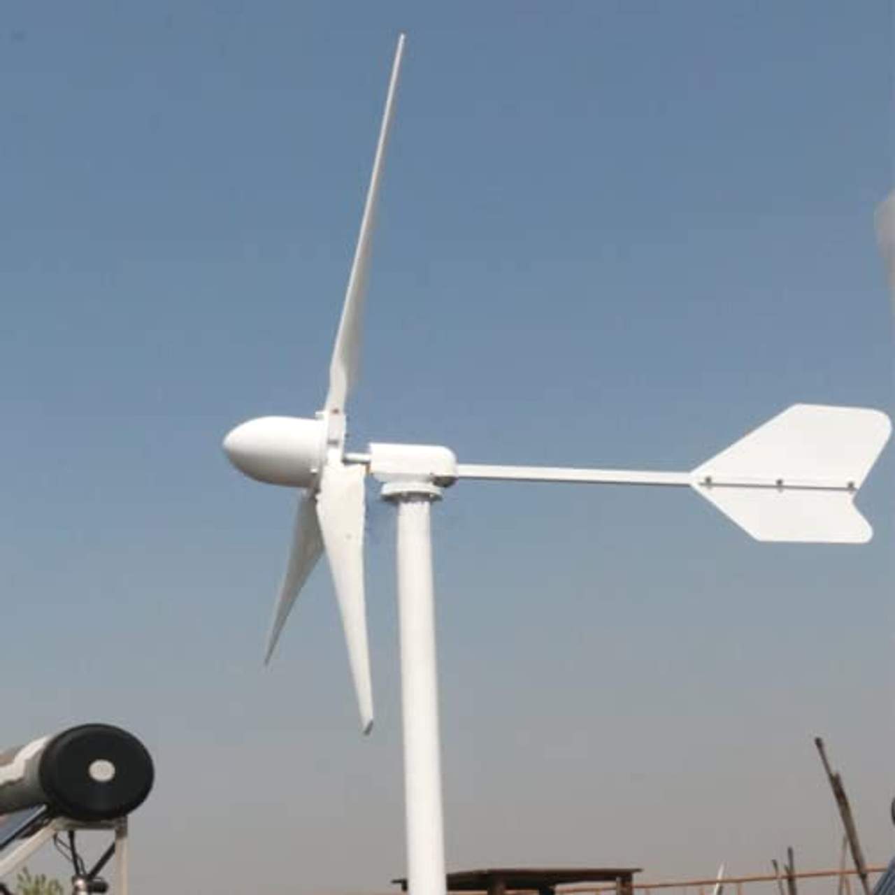 5000W Windkraftanlage Kits 48V Netzkopplung System