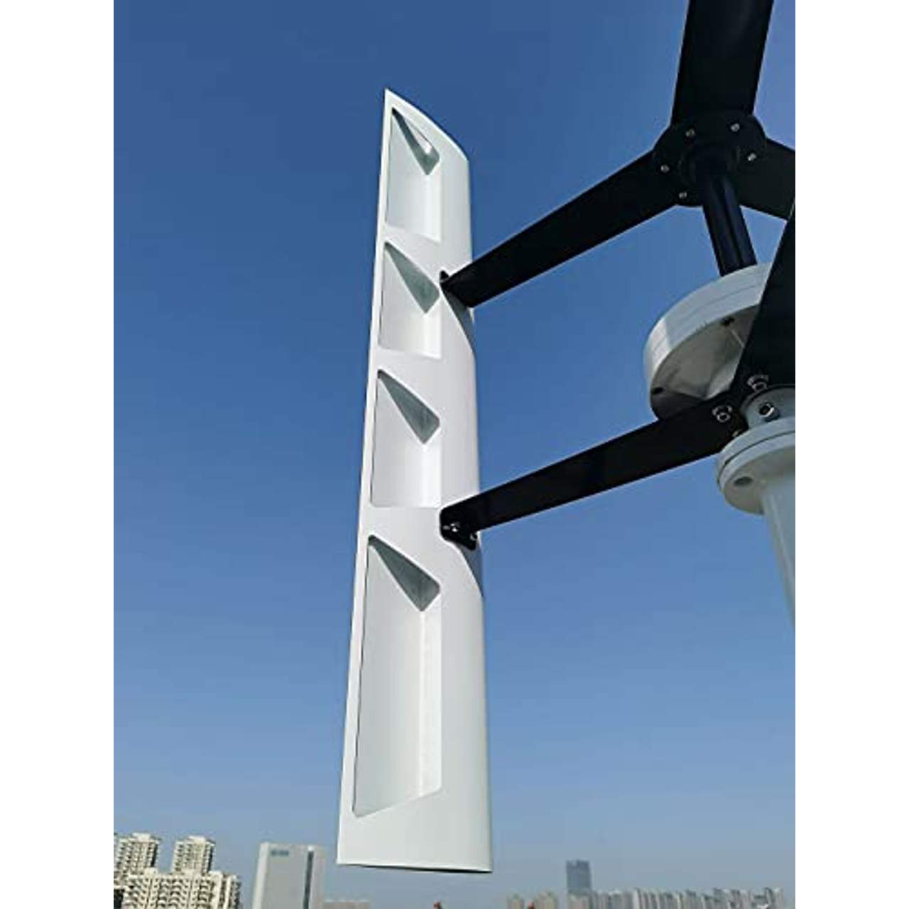 Genway Power Windkraftanlage Vertikal Vawt 800W 24V Heimgebrauch