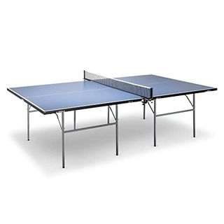 JOOLA Tischtennistisch 300-S-Indoor Freizeit Tischtennisplatte Einklappbares Untergestell